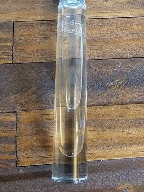 Estee Lauder Clear Glass Perfume Bottle
